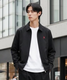 BEVERLY HILLS POLO CLUB（ビバリーヒルズポロクラブ）の「BEVERLY HILLS POLO CLUB/ビバリーヒルズポロクラブ Harrington Jacket/ツイル ロゴ ワンポイント刺繍 ハリントンジャケット/スイングトップ/ブルゾン/レディース メンズ（ブルゾン）」