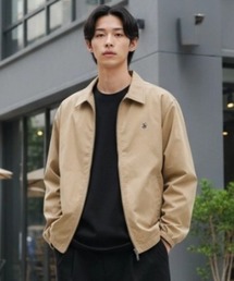 BEVERLY HILLS POLO CLUB（ビバリーヒルズポロクラブ）の「BEVERLY HILLS POLO CLUB/ビバリーヒルズポロクラブ Harrington Jacket/ツイル ロゴ ワンポイント刺繍 ハリントンジャケット/スイングトップ/ブルゾン/レディース メンズ（ブルゾン）」