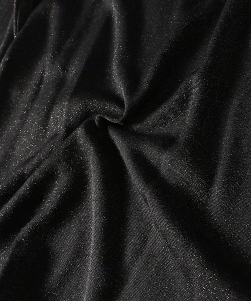 mysty woman（ミスティウーマン）の「ラメインナーカットプルオーバー　152017（Tシャツ/カットソー・レディース・ブラック/オフホワイト/シルバー・FREE）」の18枚目の写真