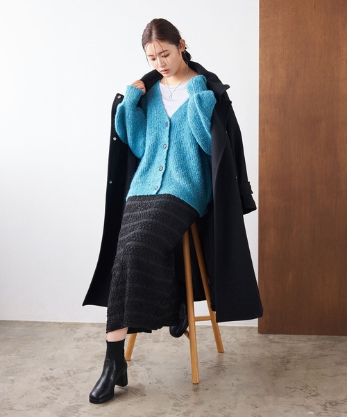 mysty woman（ミスティウーマン）の「ラメインナーカットプルオーバー　152017（Tシャツ/カットソー・レディース・ブラック/オフホワイト/シルバー・FREE）」の5枚目の写真