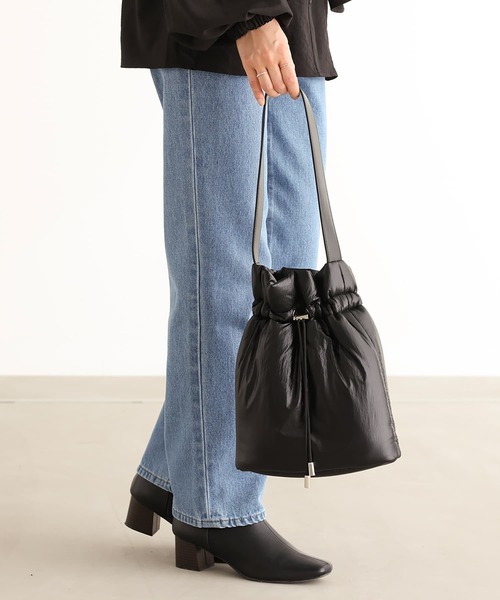 n'OrLABEL（ノアールレーベル）の「『パデッドデザイントートバッグ』（トートバッグ・レディース・シルバー/ブロンズ/ブラック・FREE）」の18枚目の写真