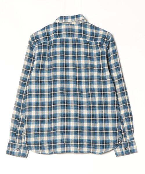 ニコ　RRL ダブルフェイス　チェックシャツ RRL（ダブル アール エル）の「チェック ダブルフェイスド