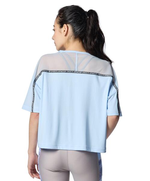 UNDER ARMOUR(アンダーアーマー)の「UAメッシュ Tシャツ(トレーニング/レディース)(Tシャツ/カットソー・レディース・ブルー系・S/M/L/XL)」の2枚目の写真