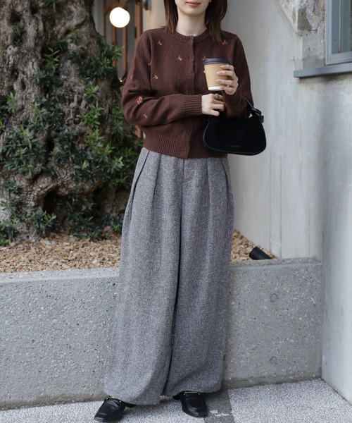 model：162cm 着用サイズ：F