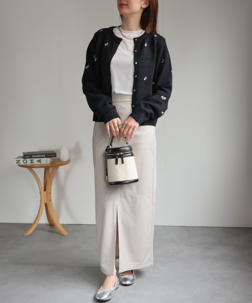 model：162cm 着用サイズ：F