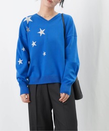 LUCA/LADY LUCK LUCA（ルカ/レディラックルカ）の「LC/LLL 星Vネック