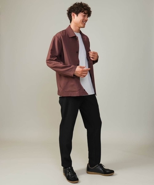 a.v.v(アーヴェヴェ)の「カバーオール ジャケット(セットアップ可)リライトシリーズ2(セットアップ・メンズ・ブラウン/チャコールグレー/ライトブラウン・50/48/46)」の12枚目の写真