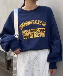 CIAOPANIC TYPY | USAコットンプリント袖ボリュームスリーブロゴロンTee(Tシャツ/カットソー)