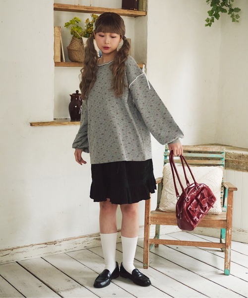 kutir（クティール）の「kutirlune／リボンポケットボストンバッグ（ボストンバッグ・レディース・シルバー/ブラック/レッド/ホワイト・FREE）」の19枚目の写真