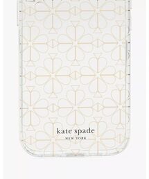 kate spade NEW YORK - 新品　未使用　ケイトスペード　iPhone15pro  モノグラム　フラワー kate spade NEW YORK - 新品 未使用 ケイトスペード iPhone15pro