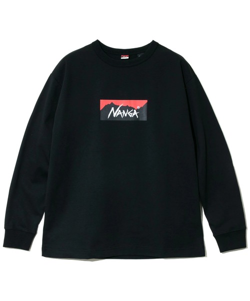 【セール】NANGA/ナンガ ECO HYBRID BOX LOGO L/S TEE（Tシャツ/カットソー）｜NANGA（ナンガ）