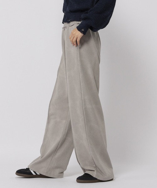 3.3 Field Trip （3.3フィールドトリップ）の「【セットアップ対応】3.3 Field Trip／ピグメントロングパンツ（スウェットパンツ・レディース・ブラウン/ライトグレー・FREE）」の15枚目の写真