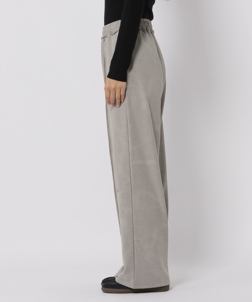 3.3 Field Trip （3.3フィールドトリップ）の「【セットアップ対応】3.3 Field Trip／ピグメントロングパンツ（スウェットパンツ・レディース・ブラウン/ライトグレー・FREE）」の20枚目の写真