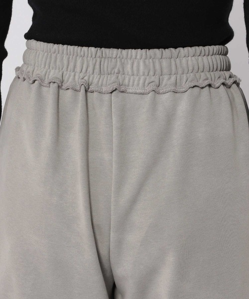 3.3 Field Trip （3.3フィールドトリップ）の「【セットアップ対応】3.3 Field Trip／ピグメントロングパンツ（スウェットパンツ・レディース・ブラウン/ライトグレー・FREE）」の22枚目の写真