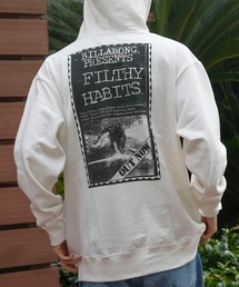 BILLABONG メンズ HERITAGE パーカー 【2024年秋冬モデル】/ビラボンバックプリントプルオーバーパーカー