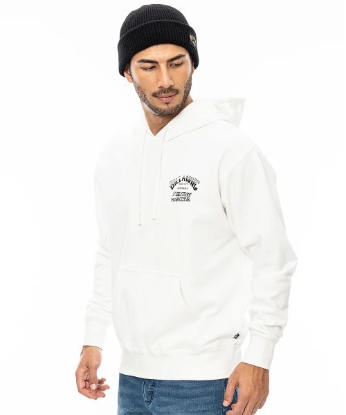 BILLABONG(ビラボン)の「BILLABONG メンズ HERITAGE パーカー 【2024年秋冬モデル】/ビラボンバックプリントプルオーバーパーカー(パーカー・メンズ・スミクロ/ブラック系その他/オフホワイト・MEDIUM/LARGE/X-LARGE)」の5枚目の写真