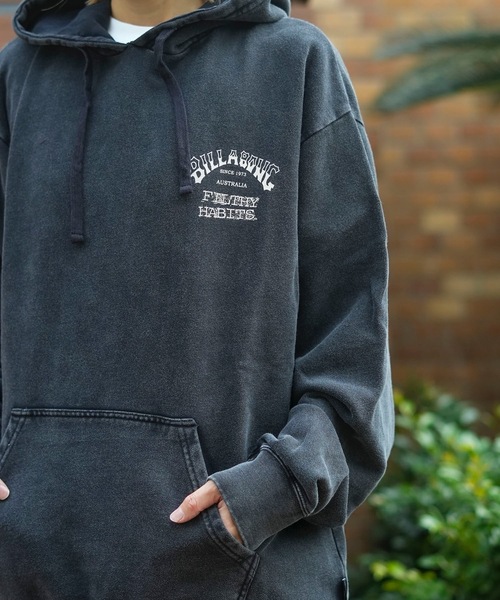 BILLABONG(ビラボン)の「BILLABONG メンズ HERITAGE パーカー 【2024年秋冬モデル】/ビラボンバックプリントプルオーバーパーカー(パーカー・メンズ・スミクロ/ブラック系その他/オフホワイト・MEDIUM/LARGE/X-LARGE)」の19枚目の写真