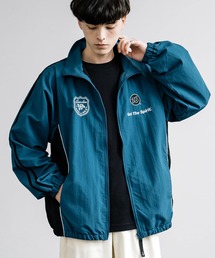 TOSSTALGIC CLOTHING 青 ナイロン ジャケット TOSSTALGIC CLOTHING 青 ナイロン ジャケット