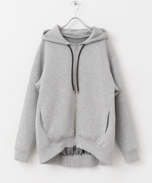 ELENDEEK（エレンディーク）の「ELENDEEK TUCK HEM ZIP HOODIE