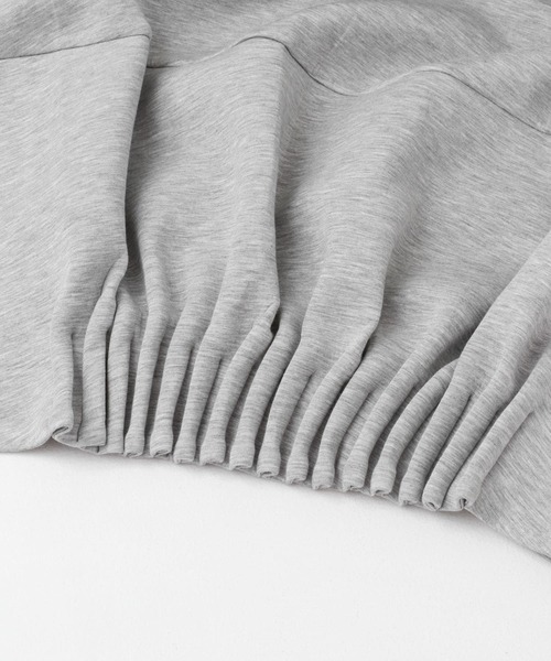 ELENDEEK（エレンディーク）の「ELENDEEK　TUCK HEM ZIP HOODIE（パーカー・レディース・グレー/チャコールグレー・FREE）」の13枚目の写真