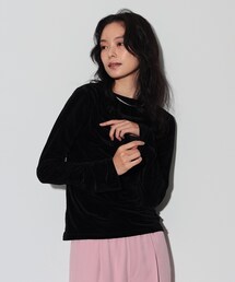 GALLEST | カシュクールベロア(Tシャツ/カットソー)
