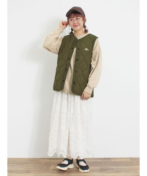 Samansa Mos2（サマンサ モスモス）の「【KELTY×Samansa Mos2】裏毛刺繍スウェット（Tシャツ/カットソー・レディース・ブラック/ベージュ/レッド・F）」の8枚目の写真