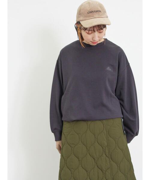 Samansa Mos2（サマンサ モスモス）の「【KELTY×Samansa Mos2】裏毛刺繍スウェット（Tシャツ/カットソー・レディース・ブラック/ベージュ/レッド・F）」の10枚目の写真