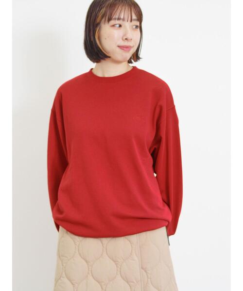 Samansa Mos2（サマンサ モスモス）の「【KELTY×Samansa Mos2】裏毛刺繍スウェット（Tシャツ/カットソー・レディース・ブラック/ベージュ/レッド・F）」の18枚目の写真