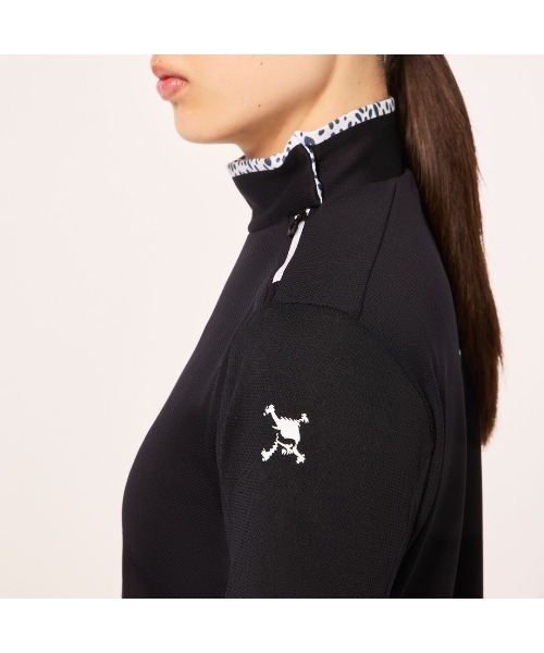【セール】オークリー ELEVATE PLIABLE LS MOCK SHIRT ゴルフウェア/GOLF レディースゴルフ/POLO SHIRT ポロシャツ/OAKLEY（ポロシャツ）｜OAKLEY（オークリー）