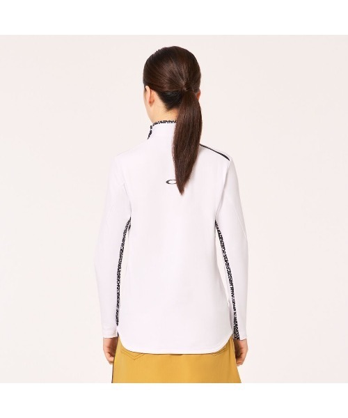 【セール】オークリー ELEVATE PLIABLE LS MOCK SHIRT ゴルフウェア/GOLF レディースゴルフ/POLO SHIRT ポロシャツ/OAKLEY（ポロシャツ）｜OAKLEY（オークリー）