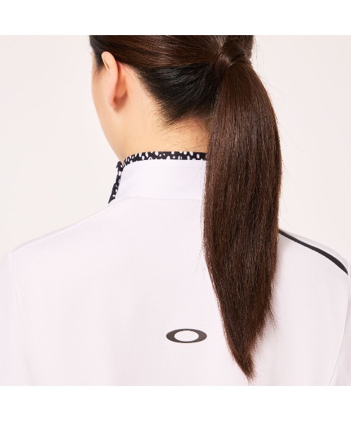 【セール】オークリー ELEVATE PLIABLE LS MOCK SHIRT ゴルフウェア/GOLF レディースゴルフ/POLO SHIRT ポロシャツ/OAKLEY（ポロシャツ）｜OAKLEY（オークリー）