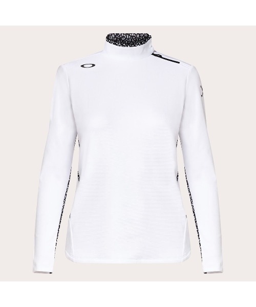 【セール】オークリー ELEVATE PLIABLE LS MOCK SHIRT ゴルフウェア/GOLF レディースゴルフ/POLO SHIRT ポロシャツ/OAKLEY（ポロシャツ）｜OAKLEY（オークリー）