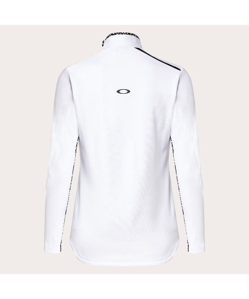 【セール】オークリー ELEVATE PLIABLE LS MOCK SHIRT ゴルフウェア/GOLF レディースゴルフ/POLO SHIRT ポロシャツ/OAKLEY（ポロシャツ）｜OAKLEY（オークリー）