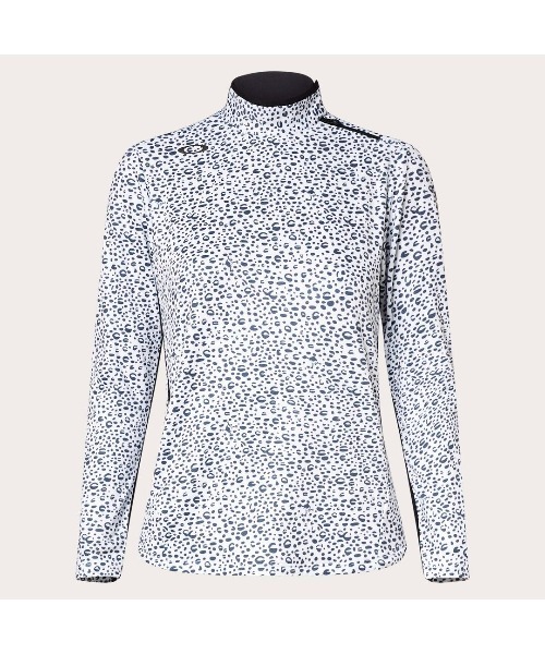 【セール】オークリー ELEVATE PLIABLE LS MOCK SHIRT ゴルフウェア/GOLF レディースゴルフ/POLO SHIRT ポロシャツ/OAKLEY（ポロシャツ）｜OAKLEY（オークリー）