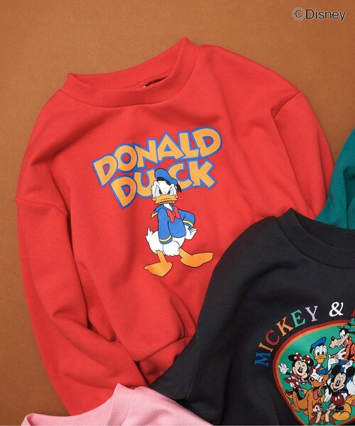 ディズニー　トレーナー Disney トレーナー スウェット ディズニーシリーズ ワンポイント