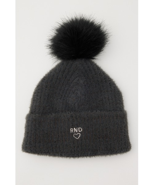 RIENDA GOLF】ポンポン付きニット帽（ニットキャップ/ビーニー