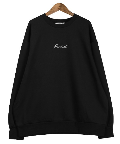 LUXSTYLE(ラグスタイル)の「フラワーグラフィックオーガンジー貼り付けプリントトレーナー(スウェット・メンズ・ホワイト/ブラック・L/M)」の10枚目の写真