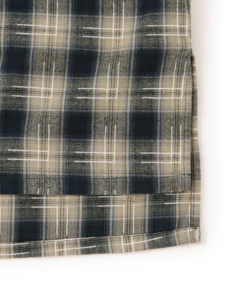 j.n.r.d(ジェー・エヌ・アール・ディー)の「j.n.r.d/オンブレーチェック柄シャツ(シャツ/ブラウス・メンズ・ネイビー・L/M)」の8枚目の写真