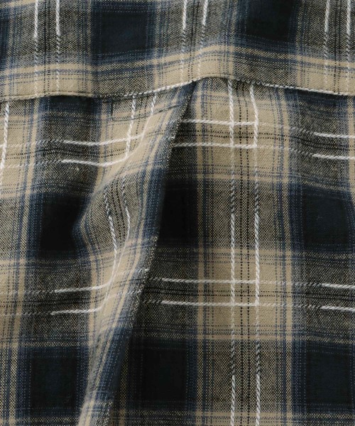 j.n.r.d(ジェー・エヌ・アール・ディー)の「j.n.r.d/オンブレーチェック柄シャツ(シャツ/ブラウス・メンズ・ネイビー・L/M)」の10枚目の写真