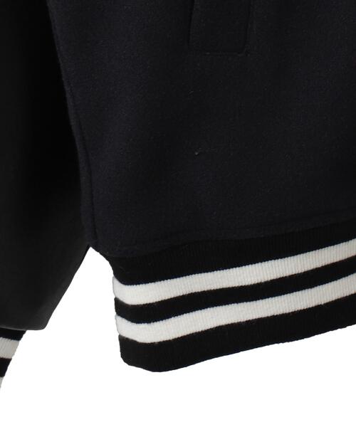 WEGO（ウィゴー）の「WEGO/バックナンバリングビッグスタジャン（スタジャン・レディース・ブラック/ワイン・FREE）」の20枚目の写真