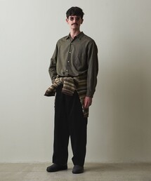 【再値下げ】Steven Alan バイオコーデュロイ ドレストラウザーズ Steven Alan＞ バイオ コーデュロイ インツープリーツ ドレス