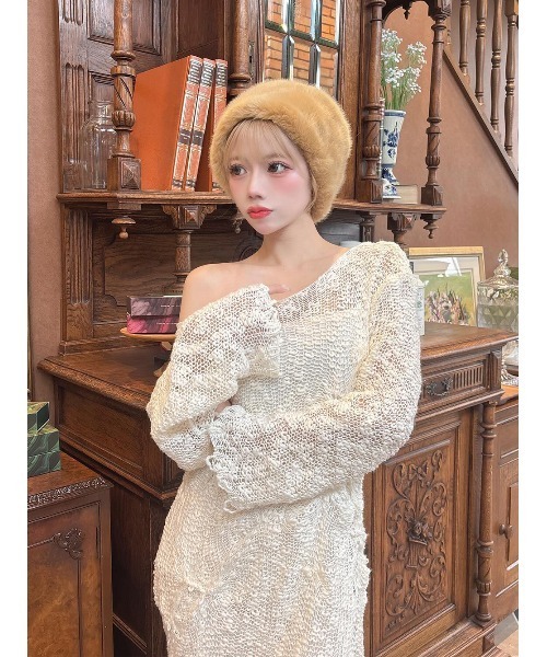 Theory 20AW 完売 ニットロングワンピース（セール】ローゲージ
