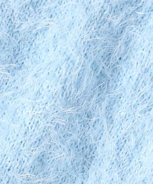 Right-on（ライトオン）の「【VIVIAN BLUE】ニットカーデレイヤード（カーディガン/ボレロ・キッズ・サックスブルー/ピンク・130/140/150/160）」の16枚目の写真