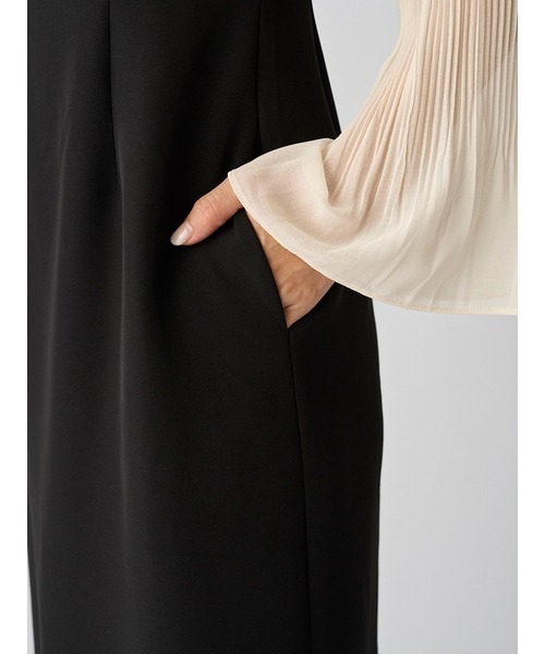 CELFORD（セルフォード）の「ブラウスケープ付きドレス（ワンピース