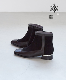 Au BANNISTER | 【スノーソール】メタルヒールショートブーツ(ブーツ)