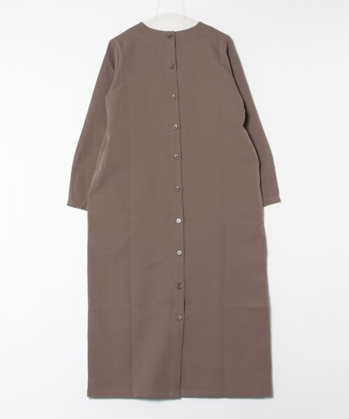 STYLEBLOCK（スタイルブロック）の「ダブルクロスキーネックワンピース（ワンピース・レディース・ブラウン/ブラック・M）」の3枚目の写真