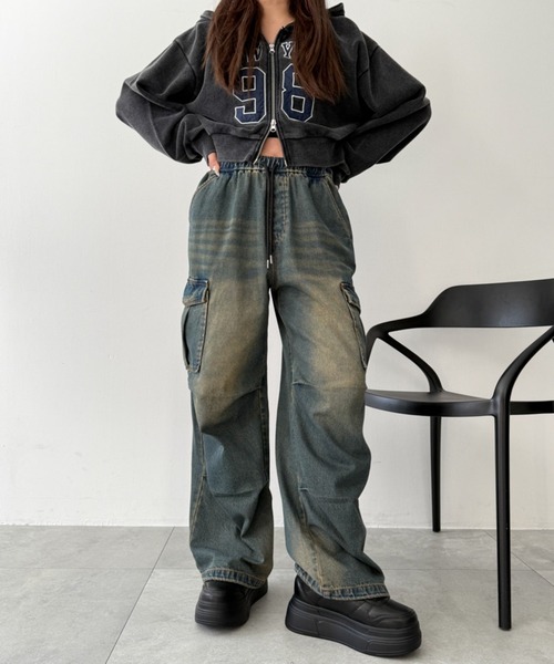 WEGO（ウィゴー）の「WEGO/ボリュームレースアップ厚底スニーカー（スニーカー・レディース・ライトピンク/ブラック/ホワイト/レッド/ブラック系その他・MEDIUM/LARGE/SMALL）」の11枚目の写真