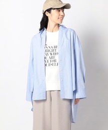 Grand PARK | バックデザイン ギャザーシャツ(シャツ/ブラウス)