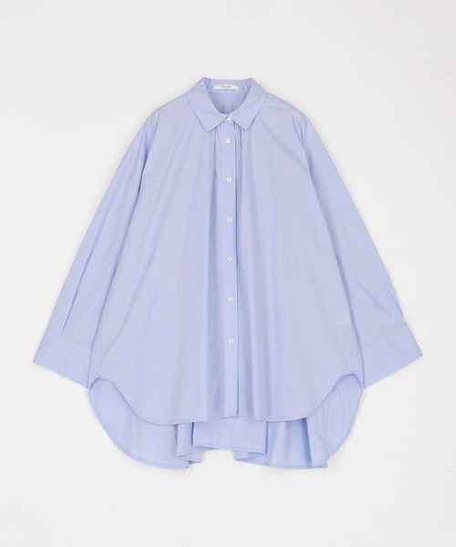 Grand PARK（グランドパーク）の「バックデザイン ギャザーシャツ（シャツ/ブラウス・レディース・カーキ/ホワイト/サックスブルー・FREE）」の21枚目の写真