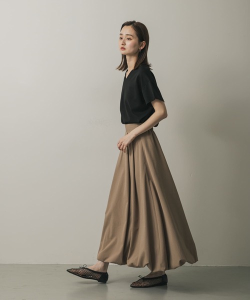 SENSE OF PLACE by URBAN RESEARCH（センスオブプレイスバイアーバンリサーチ）の「メッシュポインテッドシューズ（バレエシューズ・レディース・アイボリー/ブラック・SMALL/MEDIUM/LARGE）」の12枚目の写真